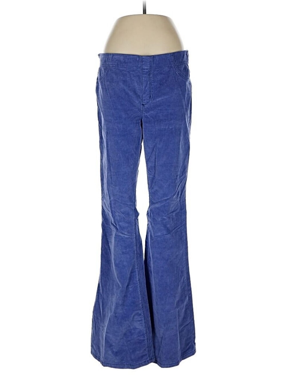 Women’s Blue Flared Corduroy Jeans